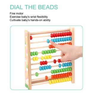 10-Row Wooden Abacus