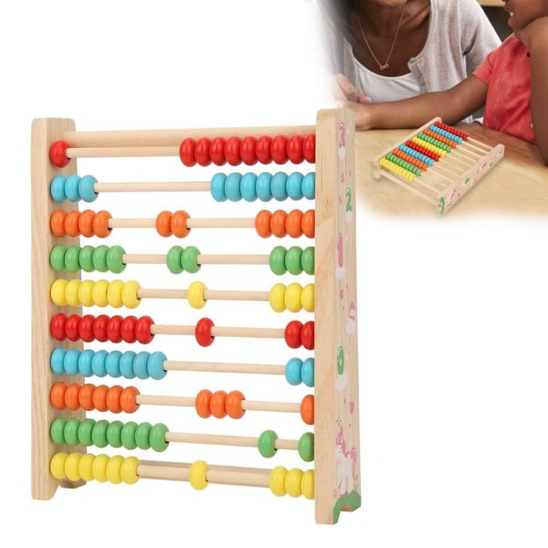 10-Row Wooden Abacus - Image 2